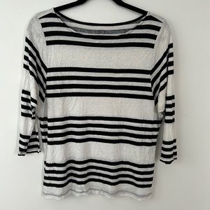 Loft Striped 3/4 Sleeve